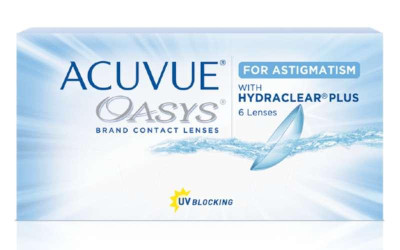 Detalhes do produto Acuvue Oasys para Astigmatismo