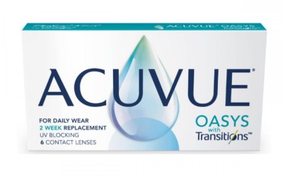 Detalhes do produto Acuvue Oasys com Transitions