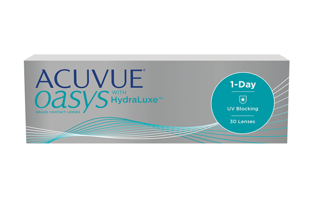 Acuvue Oasys 1-Day com HydraLuxe